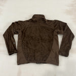 PATAGONIA BROWN PATCH FLEECE - SMALL