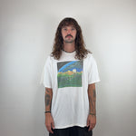 GRAPHIC WHITE TEE - X LARGE