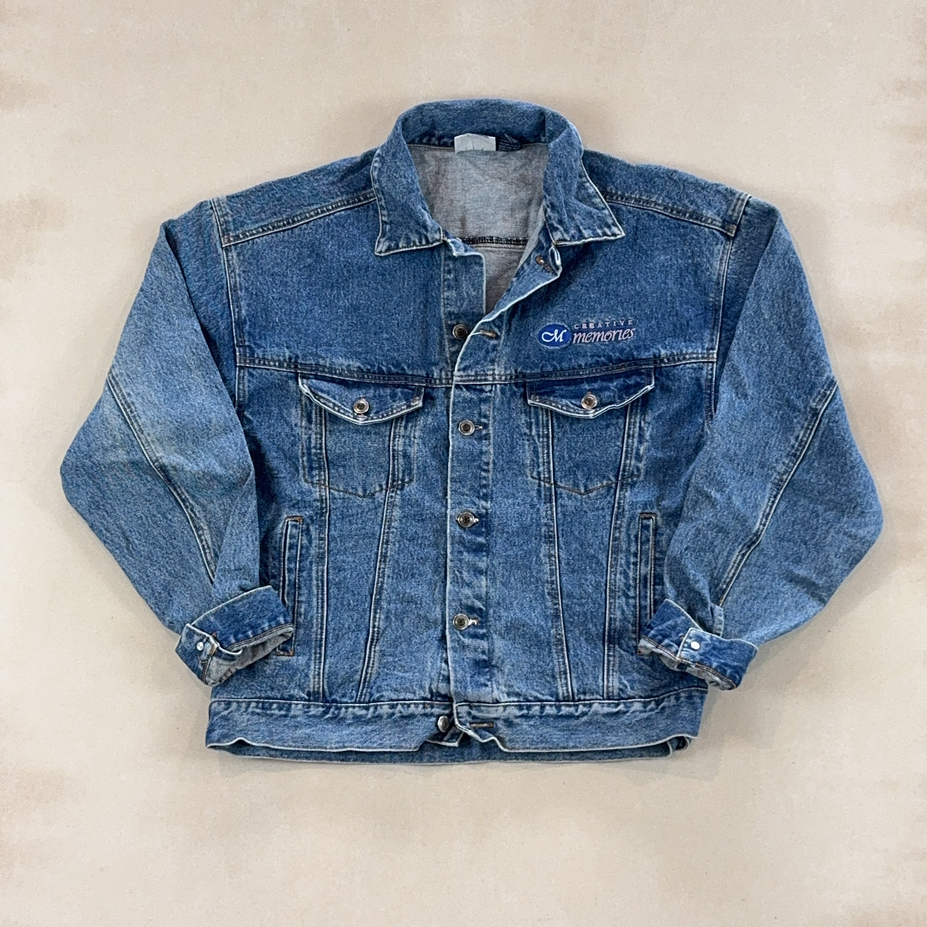 CREATIVE MEMORIES DENIM JACKET - MEDIUM