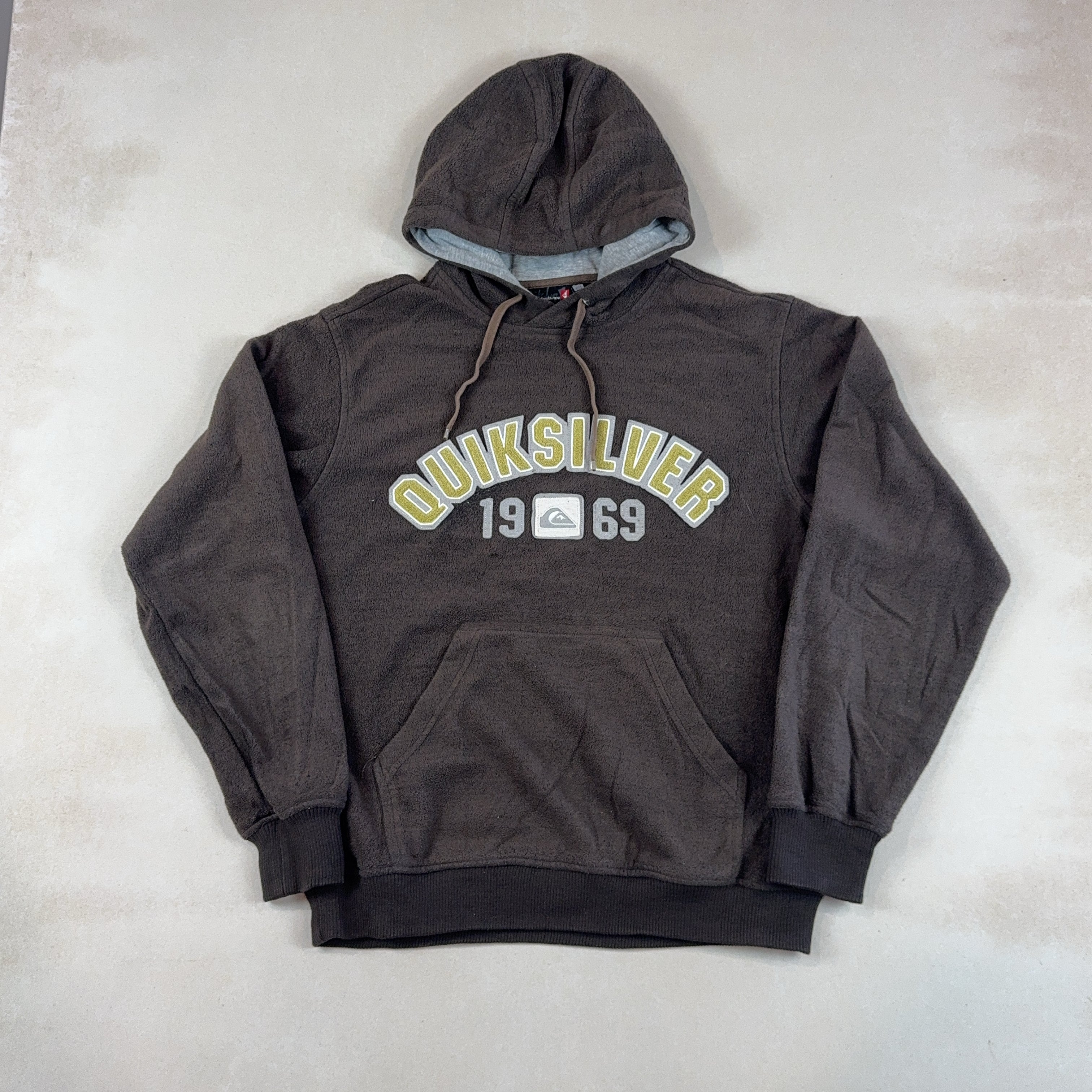 QUIKSILVER HOODIE - LARGE
