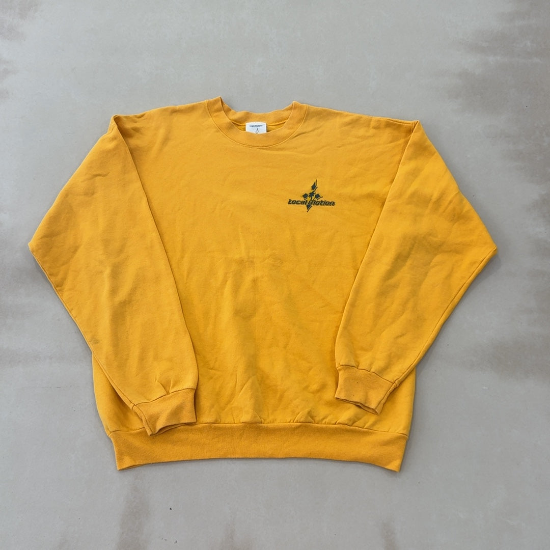 LOCAL MOTION YELLOW CREW - LARGE