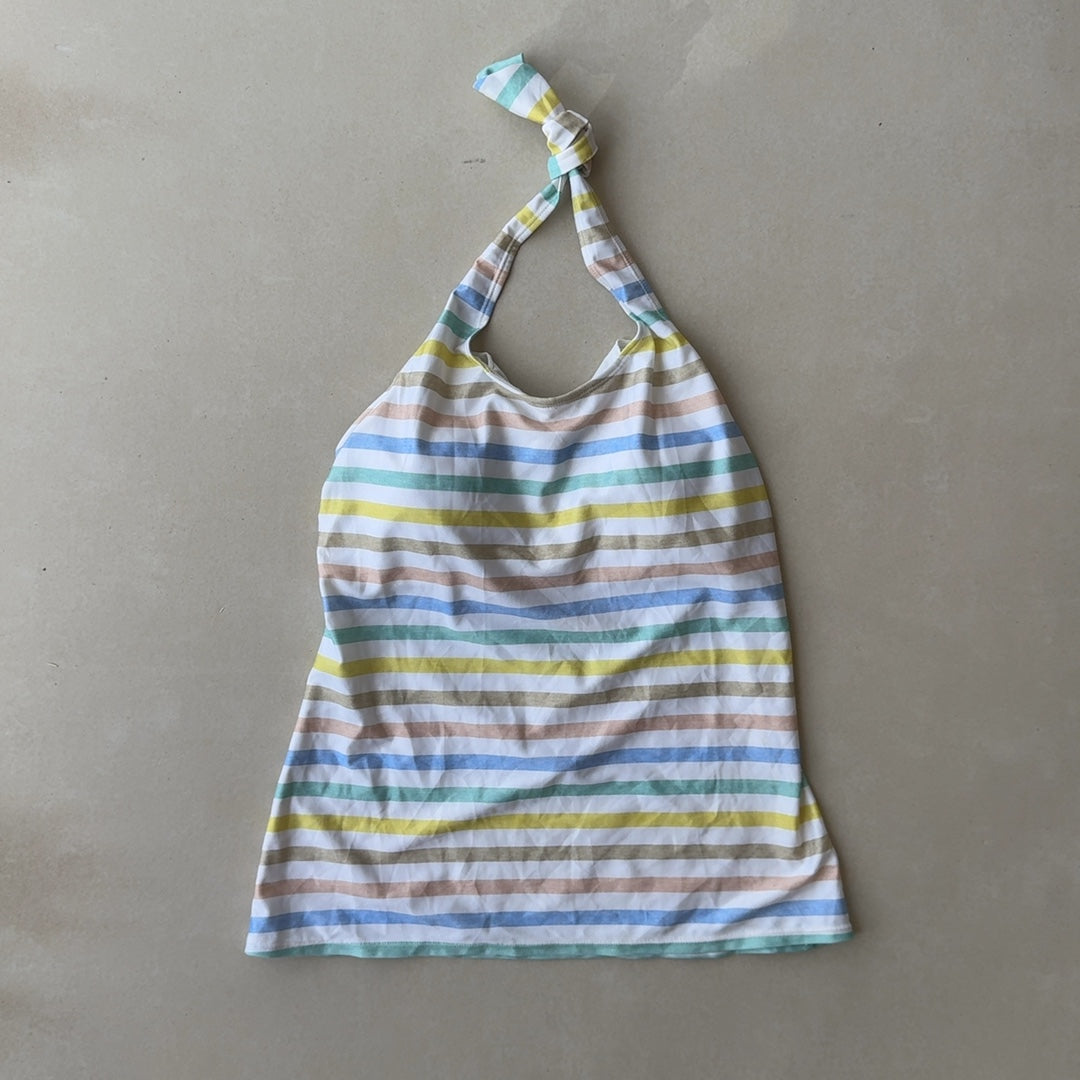 STRIPED TANKINI - MEDIUM