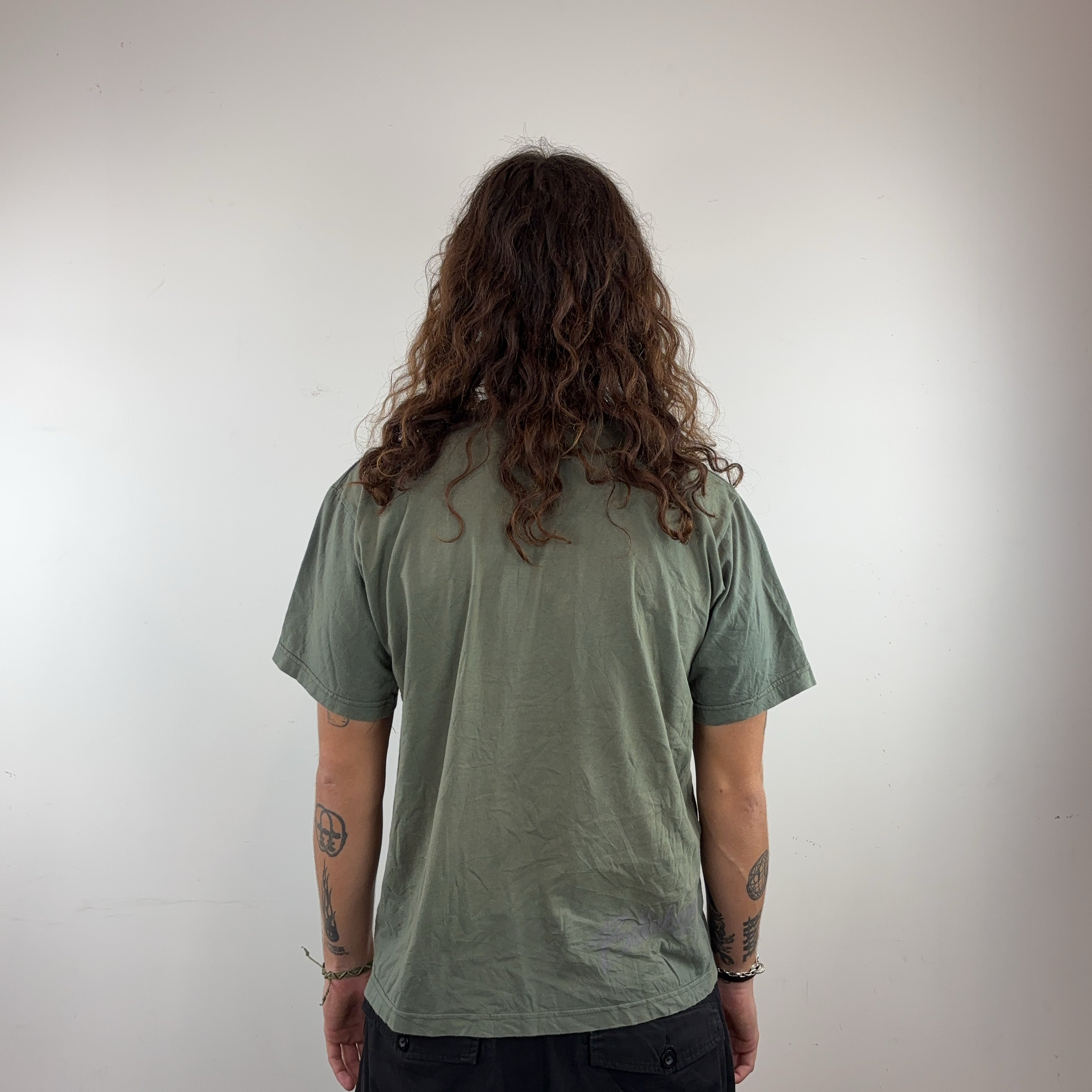 GREEN BILLABONG TEE - MEDIUM