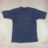 QUICKSILVER NAVY TEE - X LARGE