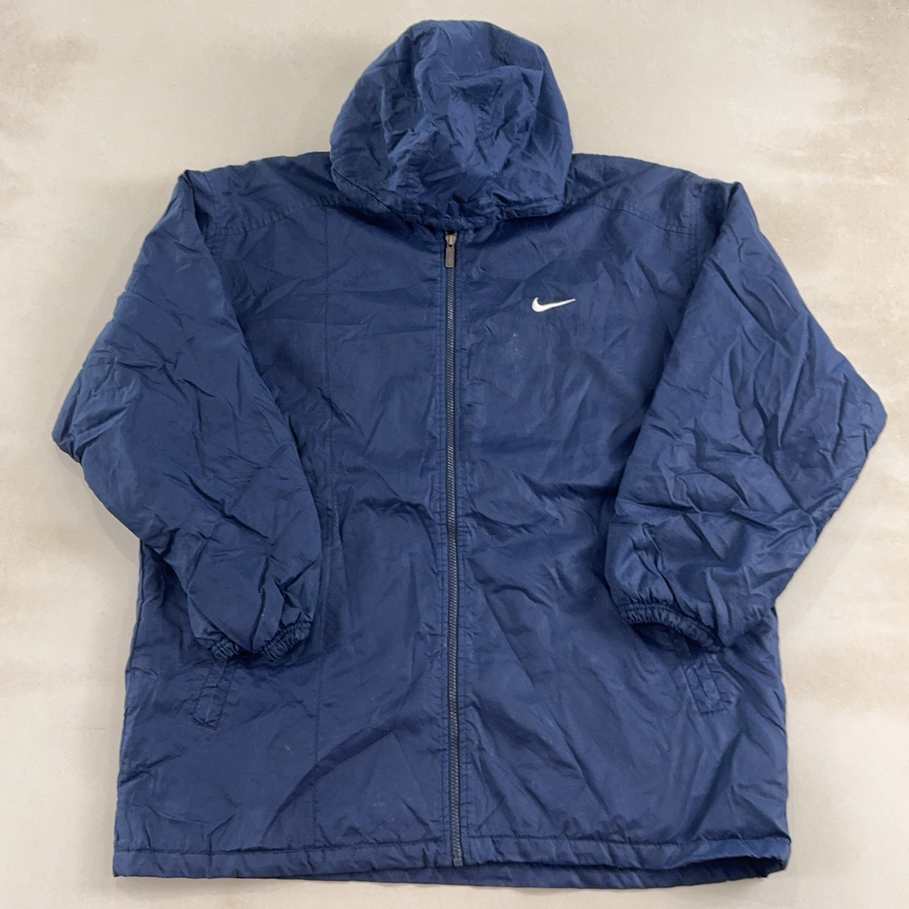 NIKE NAVY JACKET - X LARGE