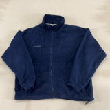 COLUMBIA NAVY FLEECE - X LARGE