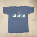 BLUE VINTAGE TEE - LARGE