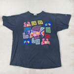 BLACK GRAPHIC TEE - LARGE