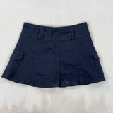 BLACK VINTAGE SKIRT - MEDIUM