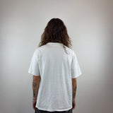 GRAPHIC WHITE TEE - LARGE
