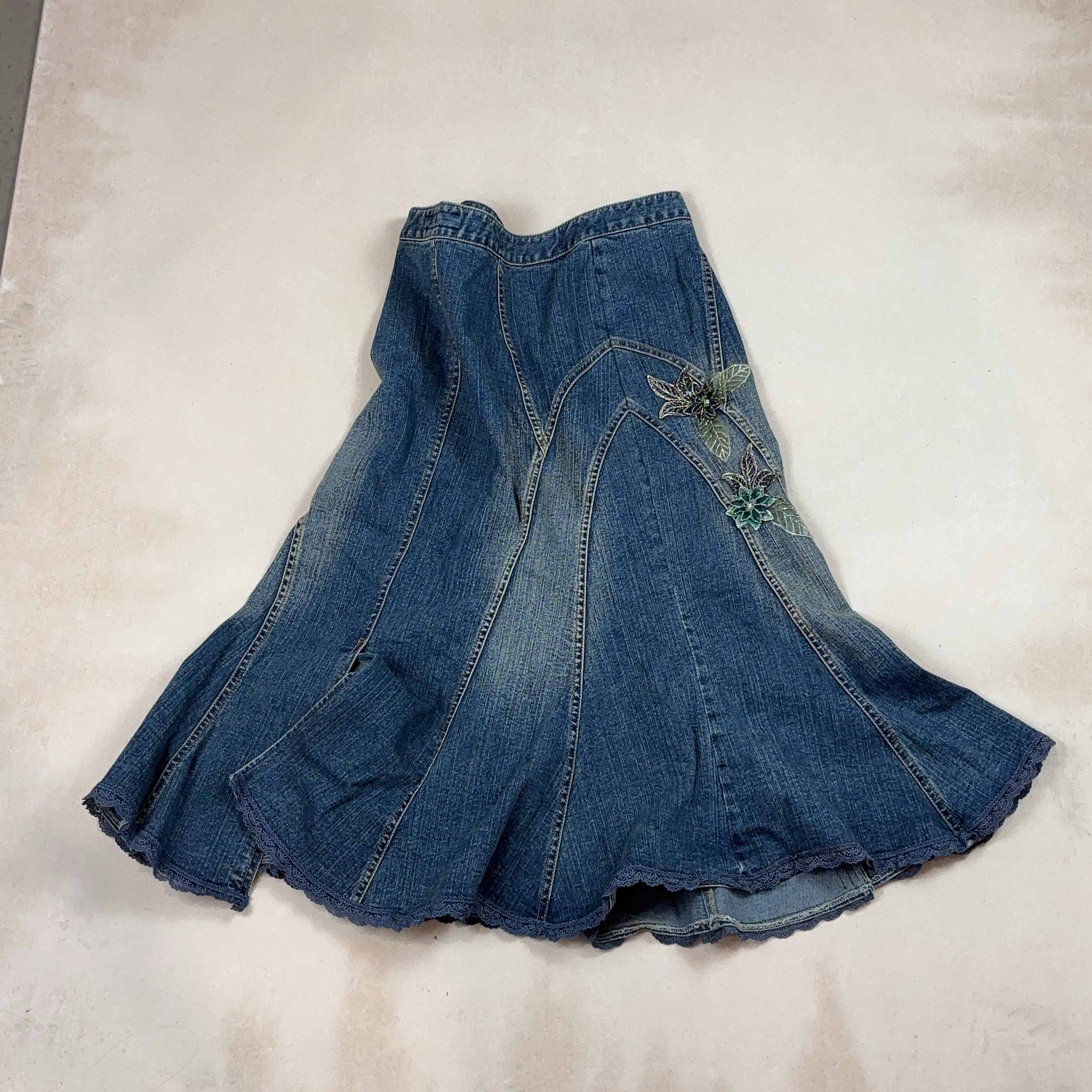 DENIM SKIRT - X LARGE