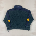 COLUMBIA GREEN & NAVY FLEECE - X LARGE