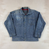 QUICKSILVER DENIM JACKET - X LARGE