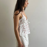 Saskia Shorts - White