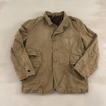 QUICKSILVER TAN JACKET - LARGE