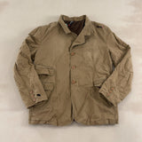 QUICKSILVER TAN JACKET - LARGE