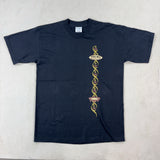 GRAPHIC BLACK TEE - MEDIUM