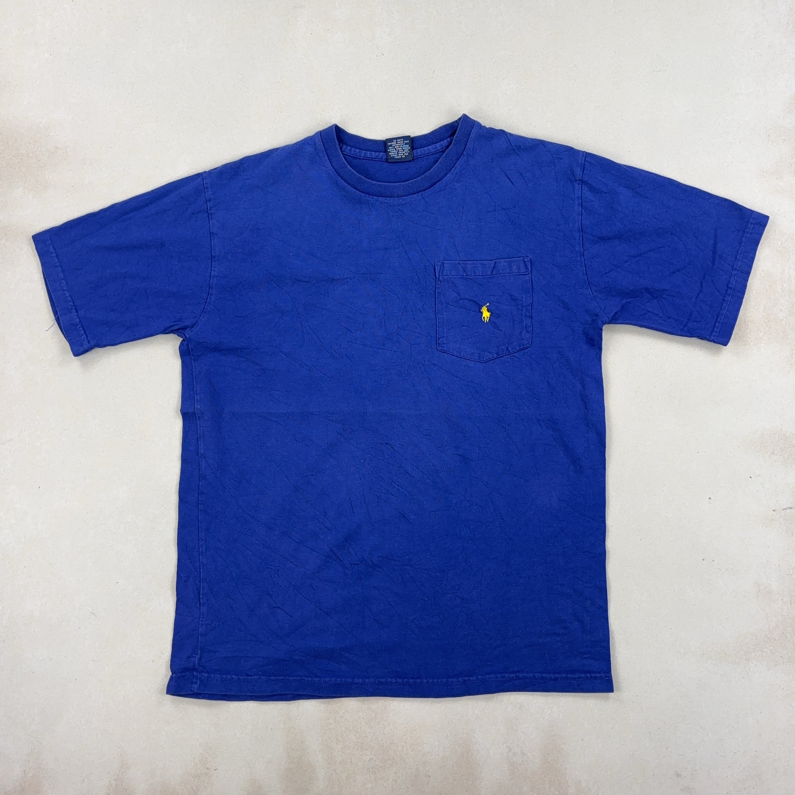 RALPH LAUREN BLUE TEE - SMALL