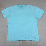 RALPH LAUREN LIGHT BLUE TEE - MEDIUM