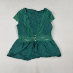 VINTAGE GREEN TOP - LARGE