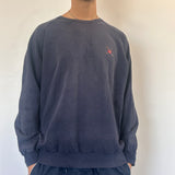 NAVY RALPH LAUREN CREW X LARGE