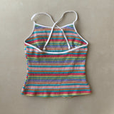 STRIPED TANKINI - SMALL