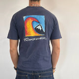 BLUE QUIKSILVER TSHIRT