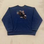 GRAPHIC HAWK CREW - LARGE