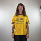 OLD NAVY YELLOW TEE - LARGE