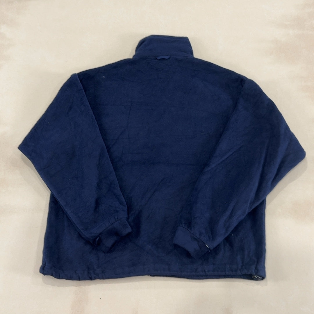 COLUMBIA NAVY FLEECE - X LARGE