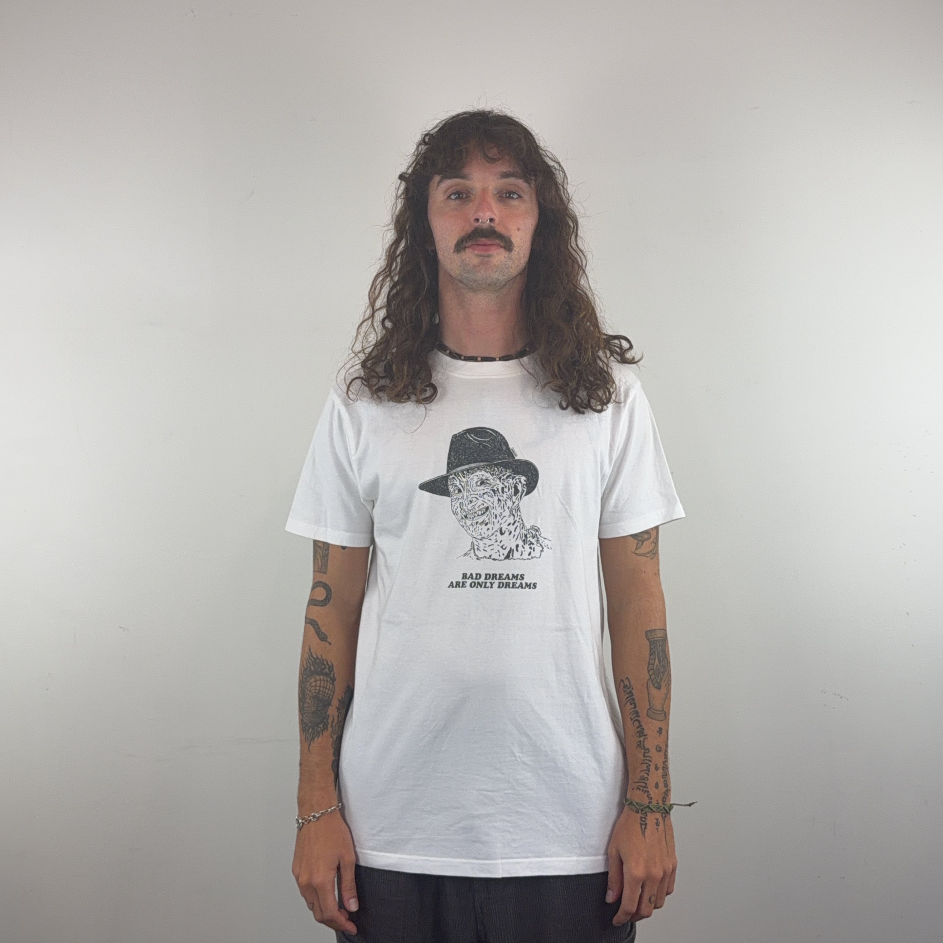 'BAD DREAMS ARE ONLY DREAMS' TEE - LARGE