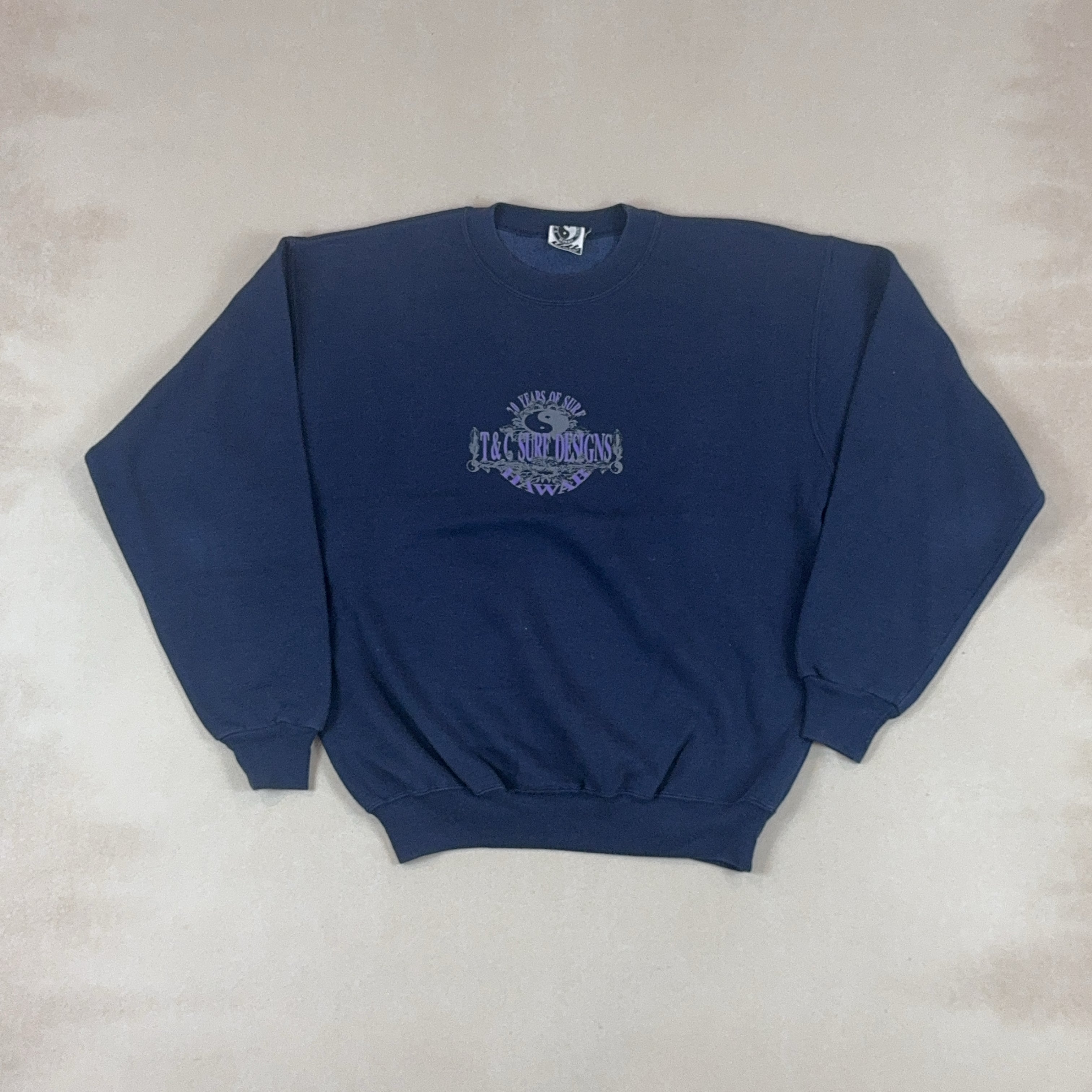 T&C SURF DESIGNS CREW - MEDIUM