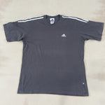 ADIDAS GREY TEE - LARGE