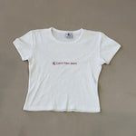 CALVIN KLEIN JEANS BABY TEE - SMALL