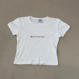 CALVIN KLEIN JEANS BABY TEE - SMALL