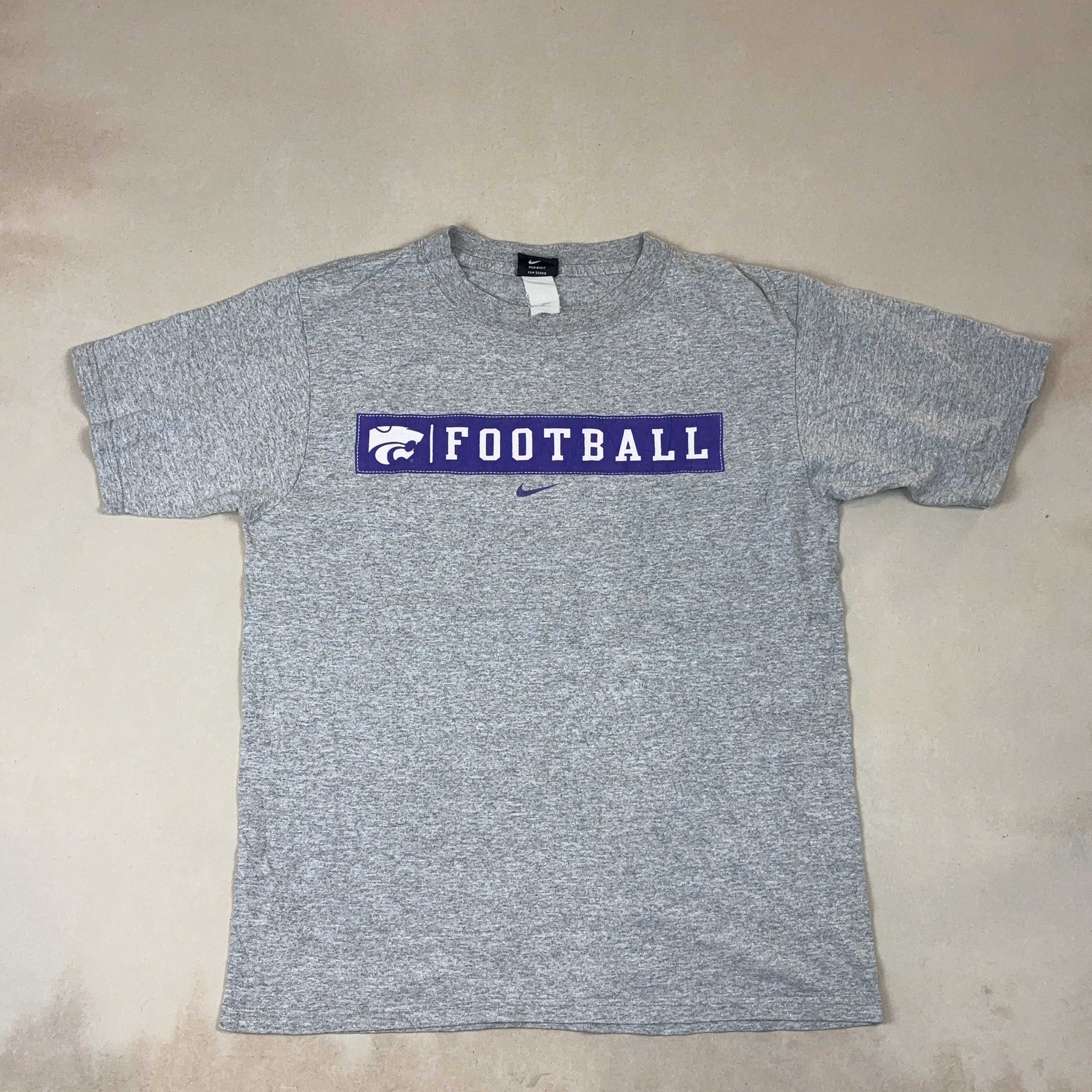 NIKE GREY VINTAGE TEE - MEDIUM