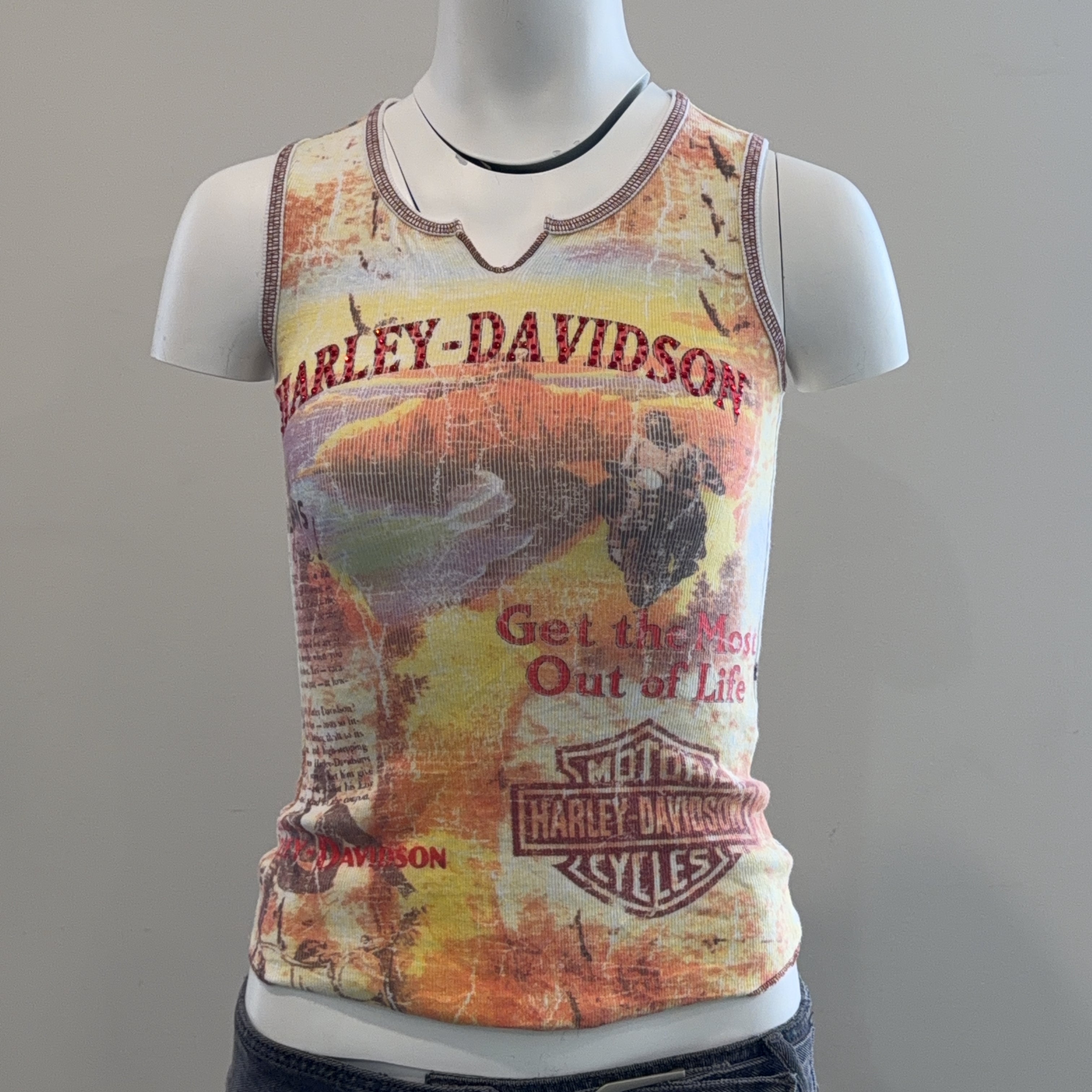 HARLEY-DAVIDSON SINGLET - X SMALL