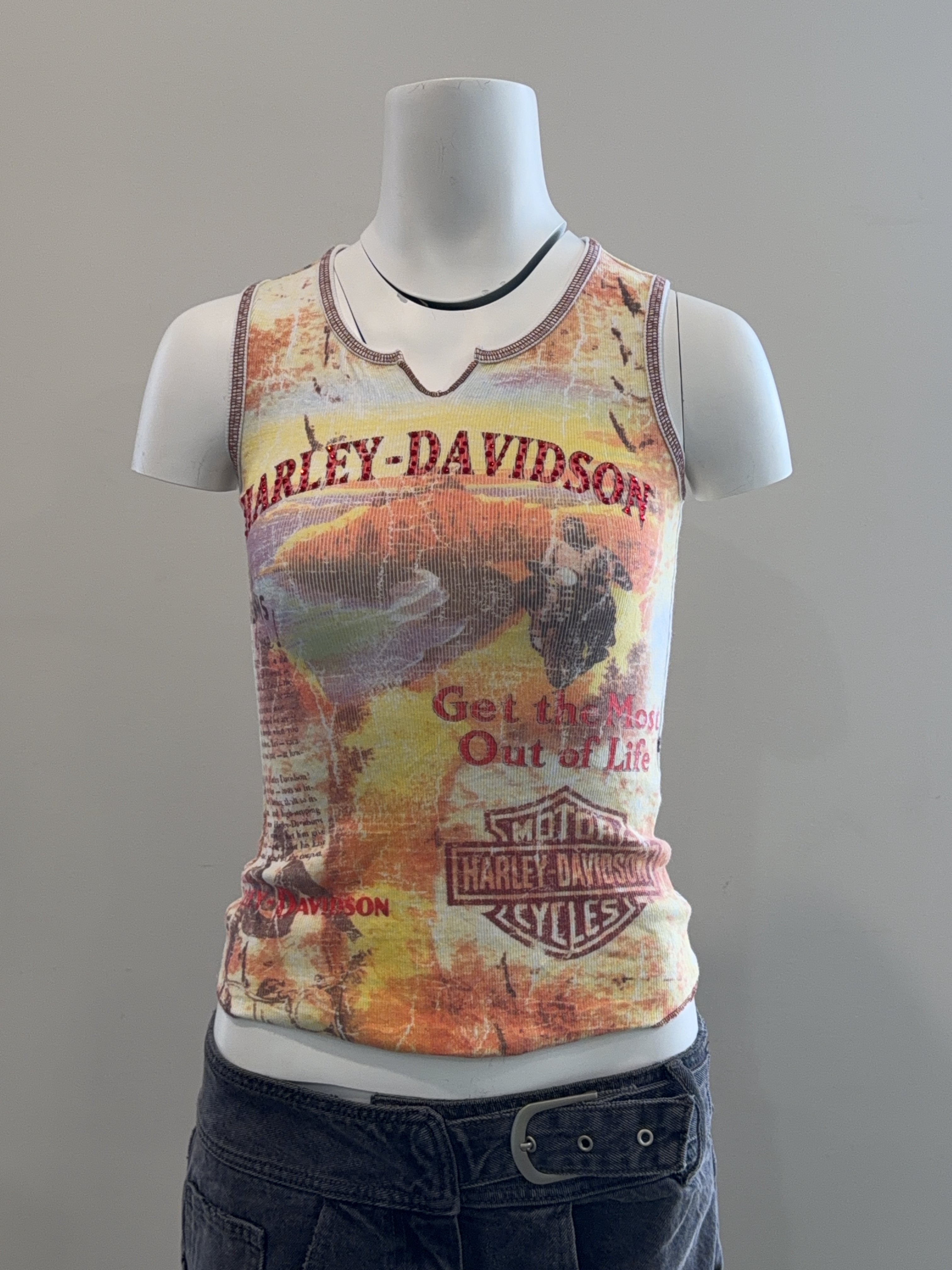 HARLEY-DAVIDSON SINGLET - X SMALL