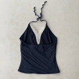 LACE DETAIL SINGLET - SMALL