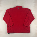 NAUTICA RED QUARTER ZIP - LARGE