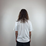 GRAPHIC WHITE TEE - LARGE