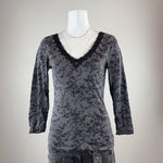 FLORAL 3/4 TOP - MEDIUM
