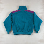 COLUMBIA TEAL FLEECE - LARGE