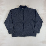 WOOLRICH ZIP UP KNIT - LARGE