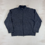 WOOLRICH ZIP UP KNIT - LARGE