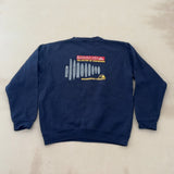 QUIKSILVER NAVY CREW - SMALL