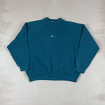 NIKE TEAL CREW - MEDIUM