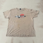 QUICKSILVER BEIGE TEE - LARGE