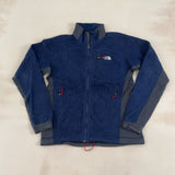 THE NORTH FACE NAVY & GREY FLEECE - MEDIUM