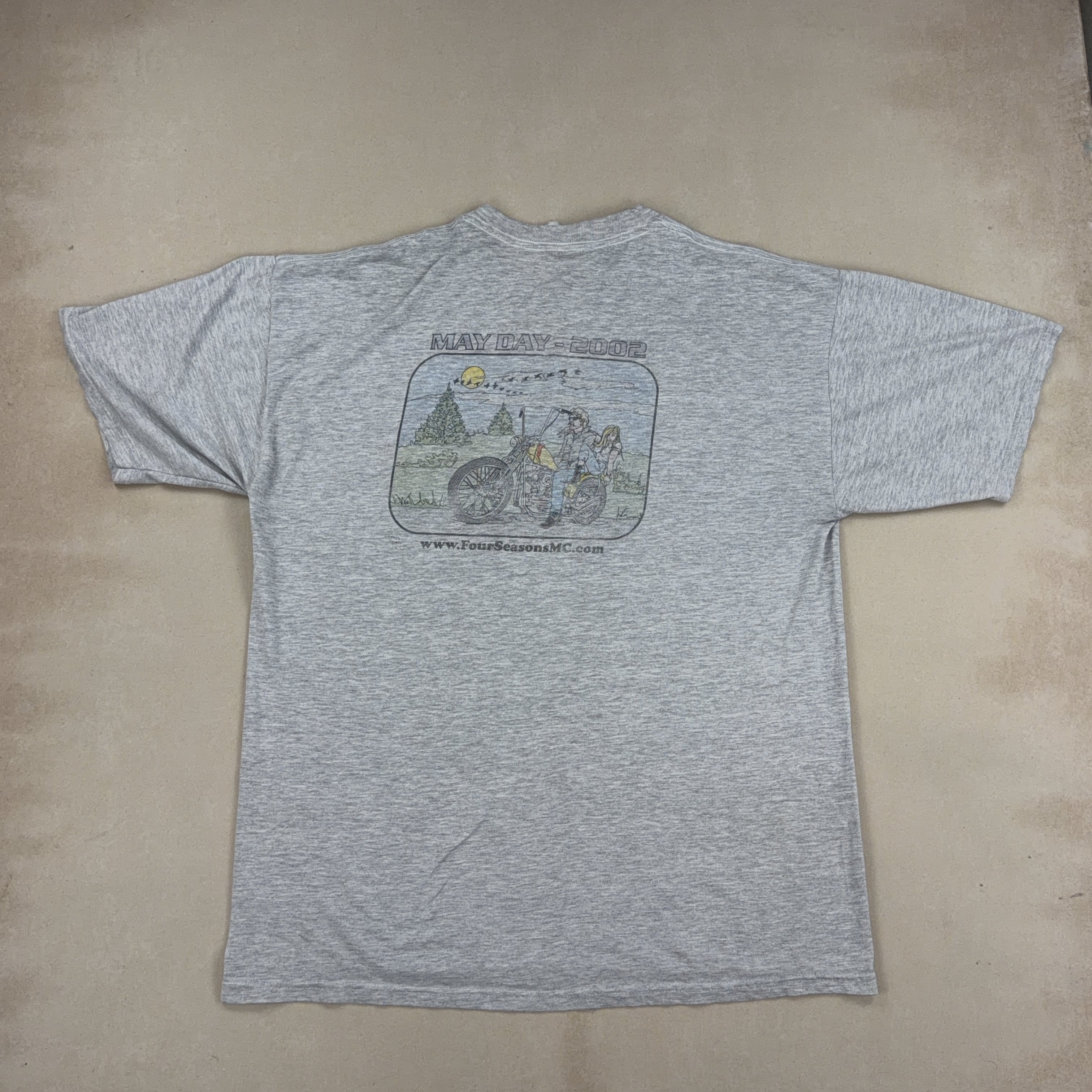 FOUR SEASONS MAY DAY2002 MC TEE - 2X LARGE